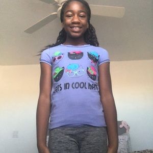 Purple Cats with Cool Hats Shirt